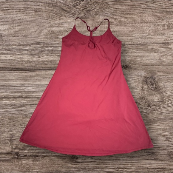 Wine Colored Women's Activewear Dress with Shorts Size XL - Picture 2 of 4